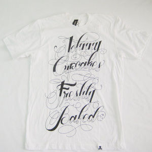 Johnny Cupcakes White T-Shirt